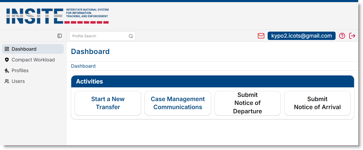 INSITE Dashboard