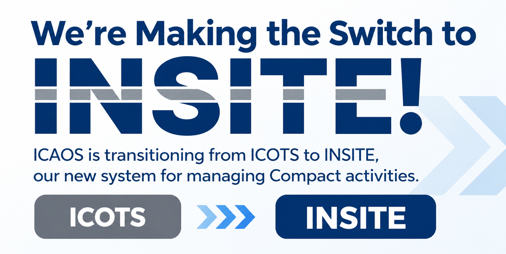 We're Making the Switch to INSITE logo